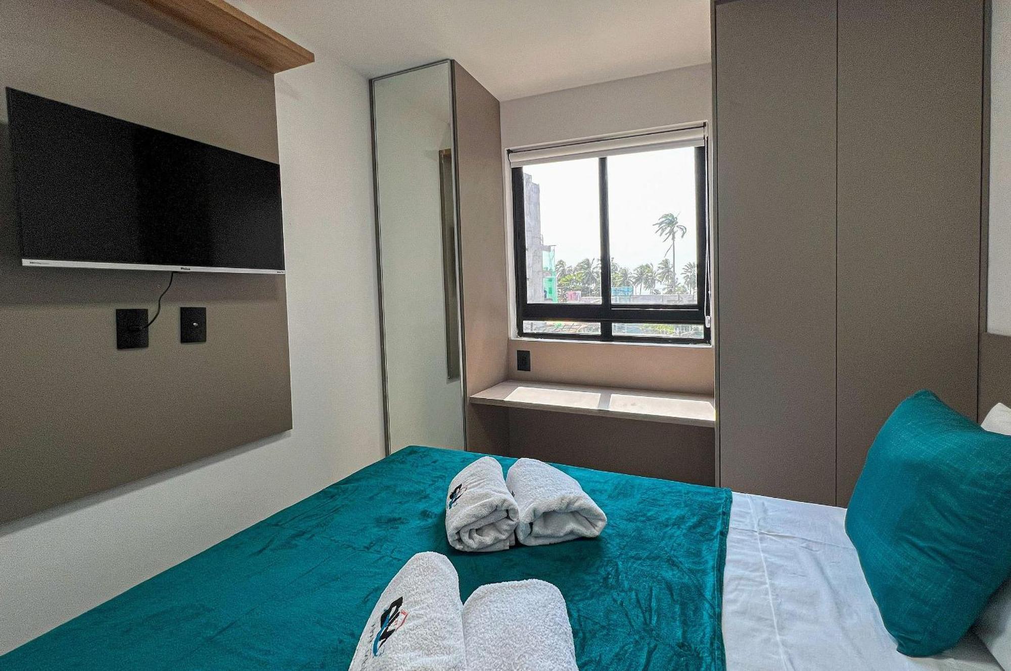 Apartamento Mahalo Cabo Branco Flat Novo 4 Pessoas 100m Mar *